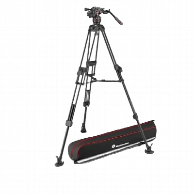 MANFROTTO NITROTECH 608 + 645 FAST TWIN ALU